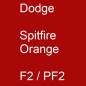 Preview: Dodge, Spitfire Orange, F2 / PF2.